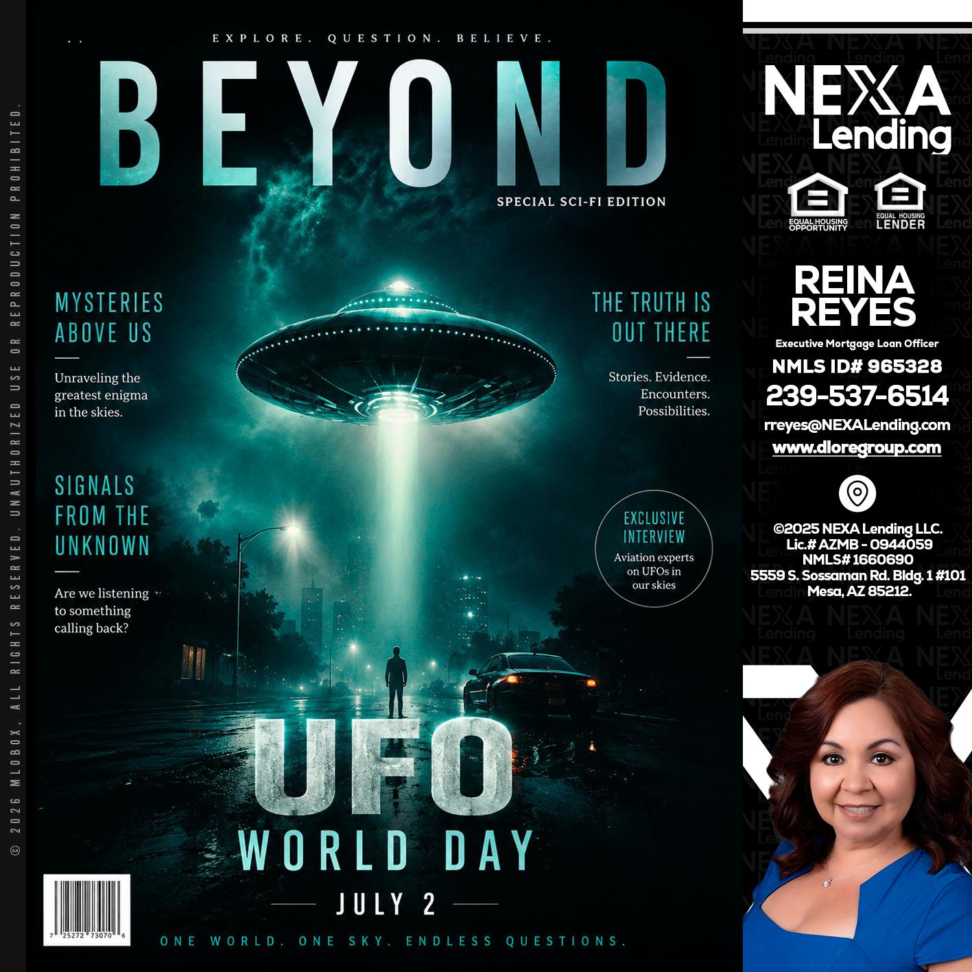 BEYOND - Reina Reyes -Executive Mortgage Loan Officer
