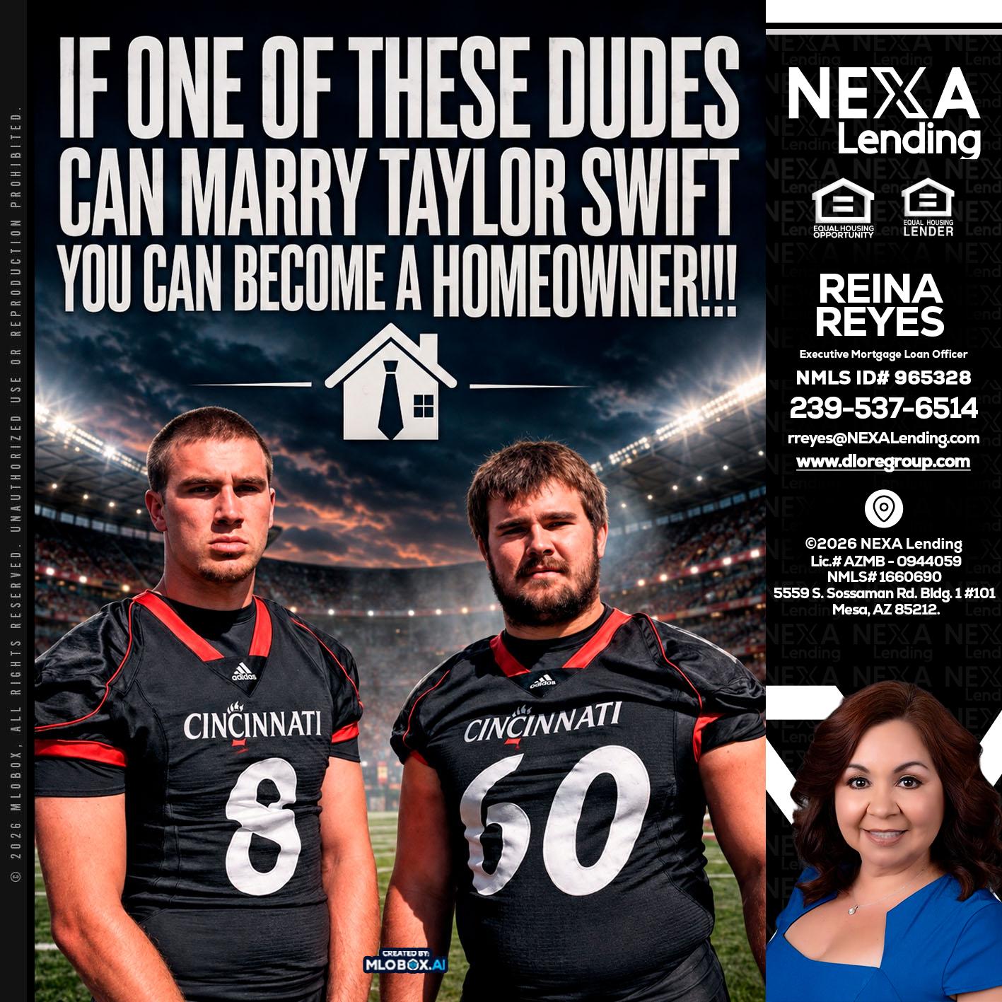 if one of these - Reina Reyes -Executive Mortgage Loan Officer